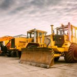 Earth-Moving Heavy Equipment for Construction